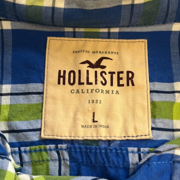 Hollister Mens Plaid Button Down - Picture 4 of 4